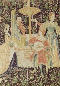 Figuras alrededor de una fuente, (detalle)
