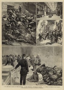 Incendio en el Bazar de la Caridad, París, 1897 de French School