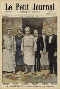 Incendio en el Bazar de la Caridad, París, 1897 de French School