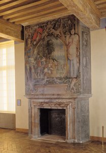 Chimenea en la Chambre du Roi