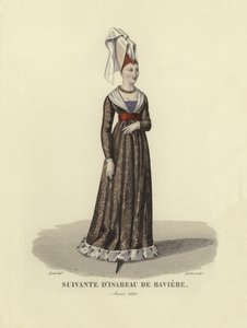 Seguidora de Isabel de Baviera de French School