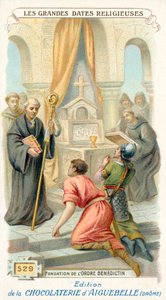 Fundación de la Orden Benedictina, 529 de French School