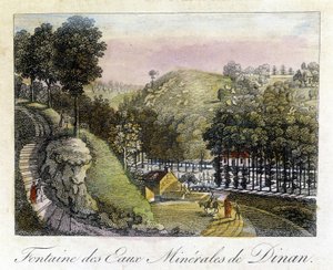 Fuente de las aguas minerales de Dinan de French School