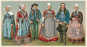Traje de Francia de French School