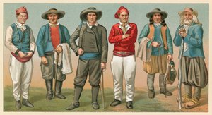 Traje de Francia de French School