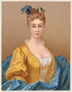 Traje del siglo XVIII de Francia de French School