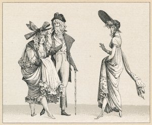 Francia, Traje del siglo XVIII de French School