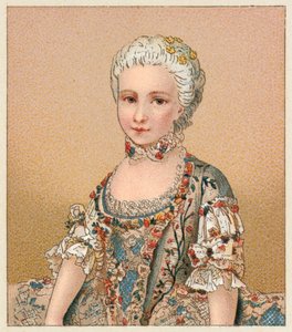 Francia, Traje del siglo XVIII de French School