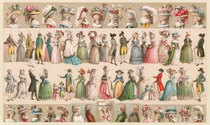 Traje del Siglo XVIII de Francia de French School