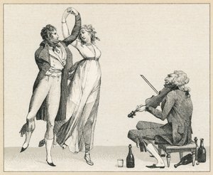 Traje de Francia del Siglo XVIII de French School