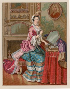 Francia, traje del siglo XVII de French School