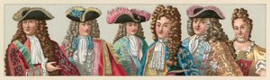 Traje del Siglo XVII de Francia de French School