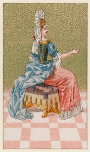 Traje del siglo XVII de Francia de French School
