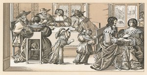 Traje del siglo XVII en Francia