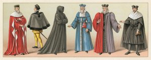 Traje del siglo XVI de Francia de French School