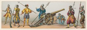 Traje del siglo XVI de Francia