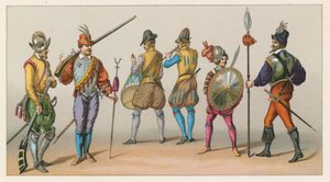 Francia, traje del siglo XVI de French School
