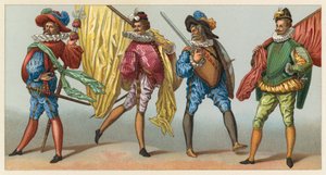 Traje del Siglo XVI en Francia de French School