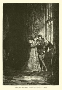 Francisco II y María Estuardo enamorados de French School
