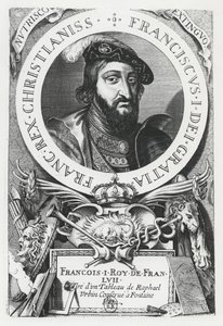 Francisco I de Francia (grabado) de French School