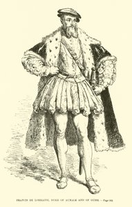 Francisco de Lorena, Duque de Aumale y de Guisa de French School