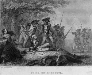 François-Athanase de Charette de la Contrie (François Athanase: 1763-1796) - en “Revolución francesa” de Thiers de French School