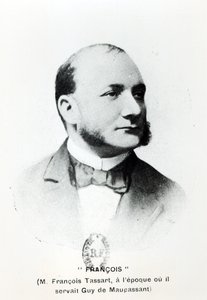 François Tassart, ayuda de cámara de Guy de Maupassant (1850-93), de La Fin de Maupassant por Georges Normandy, publicado en 1927, París de French School