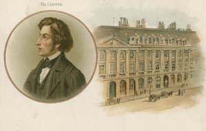 Frédéric Chopin, compositor y pianista virtuoso polaco de French School