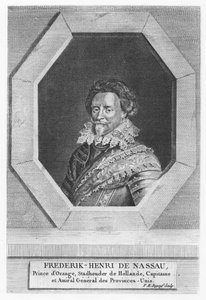 Federico Enrique, Príncipe de Orange-Nassau (grabado) de French School