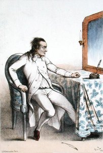 Frederick Lemaitre (1800-76) en el papel de Georges Maurice de 