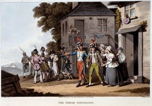 Conscritos franceses, c.1814 de French School