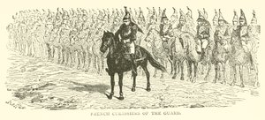 Coraceros franceses de la guardia (grabado)