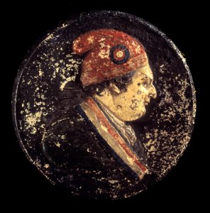 Revolución Francesa: Retrato de Luis XVI con gorro frigio. Siglo XVIII. París, Museo Carnavalet de French School