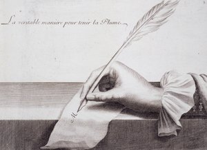 Caligrafía francesa: 