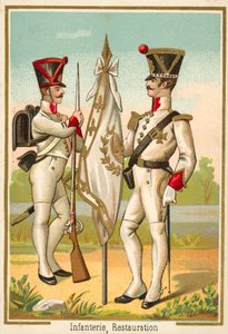 Infantería francesa de la Restauración de French School