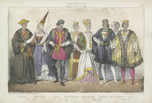 Reyes y reinas franceses de los siglos XV y XVI