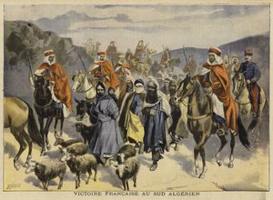 Victoria francesa en el sur de Argelia, 1897