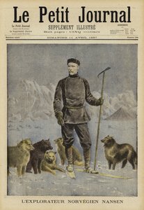 Fridtjof Nansen, explorador noruego de French School