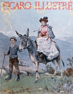 Portada de Le Figaro Illustré, septiembre de 1894 de French School
