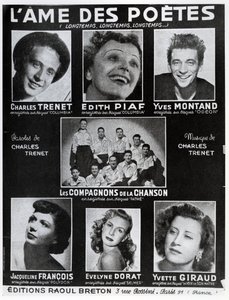 Portada de la partitura de la canción L