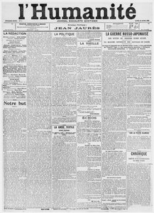 Portada, primer número del periódico L