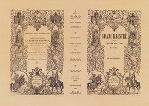Frontispicio de La Peau de Chagrin, de una edición ilustrada de las obras de Honoré de Balzac (1799-1850) por Delloye y Lecou, 1838 de French School