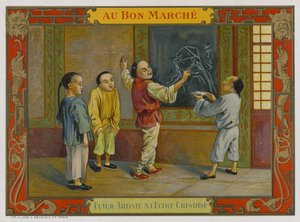 Futuro artista en una escuela china de French School