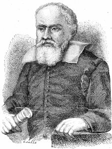 GALILEO GALILEI (1564-1642) (grabado) de French School