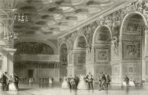 Galería de Enrique II, Fontainebleau de French School