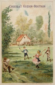Juego de bádminton de French School