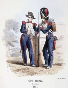 Guardia Imperial: Granaderos (1854) - en “Histoire de l