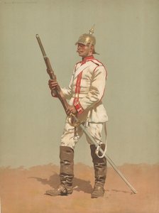 Coracero de la Guardia en Armadura de Campo de French School
