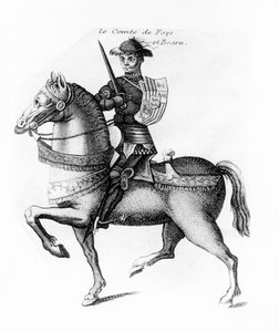 Gastón IV de Foix (grabado) de French School