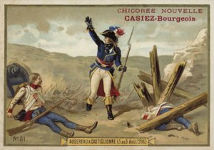 El General Augereau en la Batalla de Castiglione, Italia, Guerras Revolucionarias Francesas, 3-5 de agosto de 1796 de French School